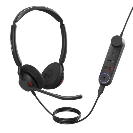 Jabra 5099-299-2159 słuchawki/zestaw słuchawkowy Przewodowa Opaska na głowę Biuro/centrum telefoniczne USB Type-C Czarny