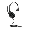 Jabra 25089-889-999 słuchawki/zestaw słuchawkowy Przewodowa Opaska na głowę Biuro/centrum telefoniczne USB Typu-A Czarny