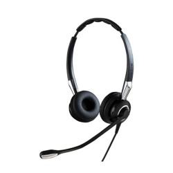 Jabra 2409-720-209 słuchawki/zestaw słuchawkowy Przewodowa Opaska na głowę Biuro/centrum telefoniczne Czarny, Srebrny