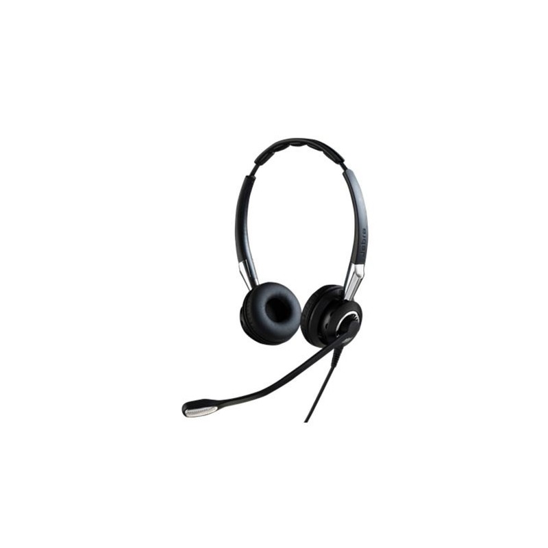 Jabra 2409-720-209 słuchawki/zestaw słuchawkowy Przewodowa Opaska na głowę Biuro/centrum telefoniczne Czarny, Srebrny