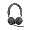 Logitech Zone Wireless 2 Zestaw słuchawkowy Przewodowy i Bezprzewodowy Opaska na głowę Biuro/centrum telefoniczne USB Type-C