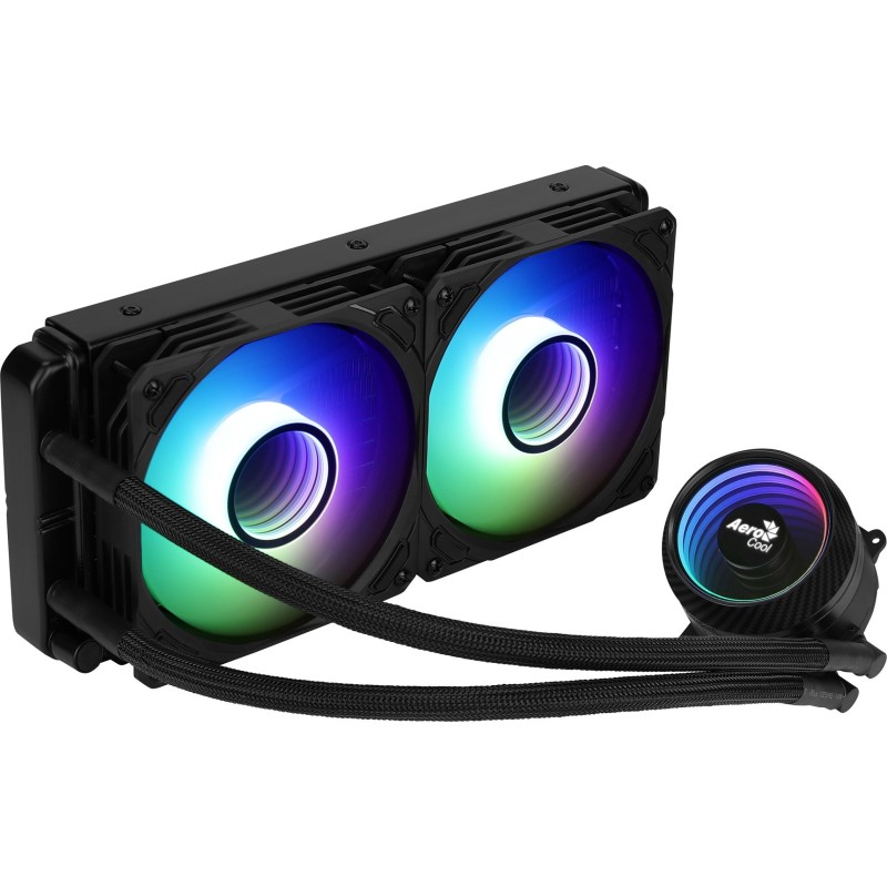 Chłodzenie wodne AEROCOOL PGS MIRAGE L240 ARGB BK Chłodzenie wodne AEROCOOL PGS MIRAGE L240 ARGB BK