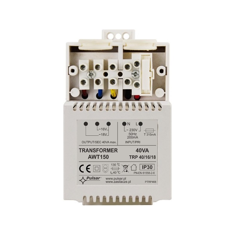 TRANSFORMATOR Pulsar AWT150 40VA/16V/18V TRP TRANSFORMATOR Pulsar AWT150 40VA/16V/18V TRP