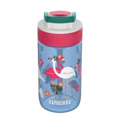 Kambukka butelka na wodę dla dzieci Lagoon 400ml Blue Flamingo