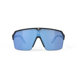 Okulary Rudy Project SPINSHIELD AIR BLACK MATTE - Multilaser Blue