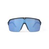 Okulary Rudy Project SPINSHIELD AIR BLACK MATTE - Multilaser Blue
