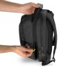 Wozinsky torba rowerowa podwójna plecak 2w1 30l czarna (WBB30BK)
