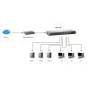 LevelOne GSW-1657 łącza sieciowe Nie zarządzany Gigabit Ethernet (10/100/1000) Czarny, Szary