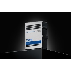 Teltonika TSW210 Nie zarządzany Gigabit Ethernet (10/100/1000) Aluminium