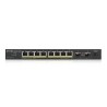 Zyxel GS1100-10HP v2 Nie zarządzany Gigabit Ethernet (10/100/1000) Obsługa PoE Czarny