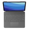 Logitech Combo Touch QWERTZ Niemiecki Smart Connector Szary
