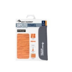 Ręcznik turystyczny 60x120 DryLite Towel outback sunset Sea To Summit Pomarańczowy 1 szt.
