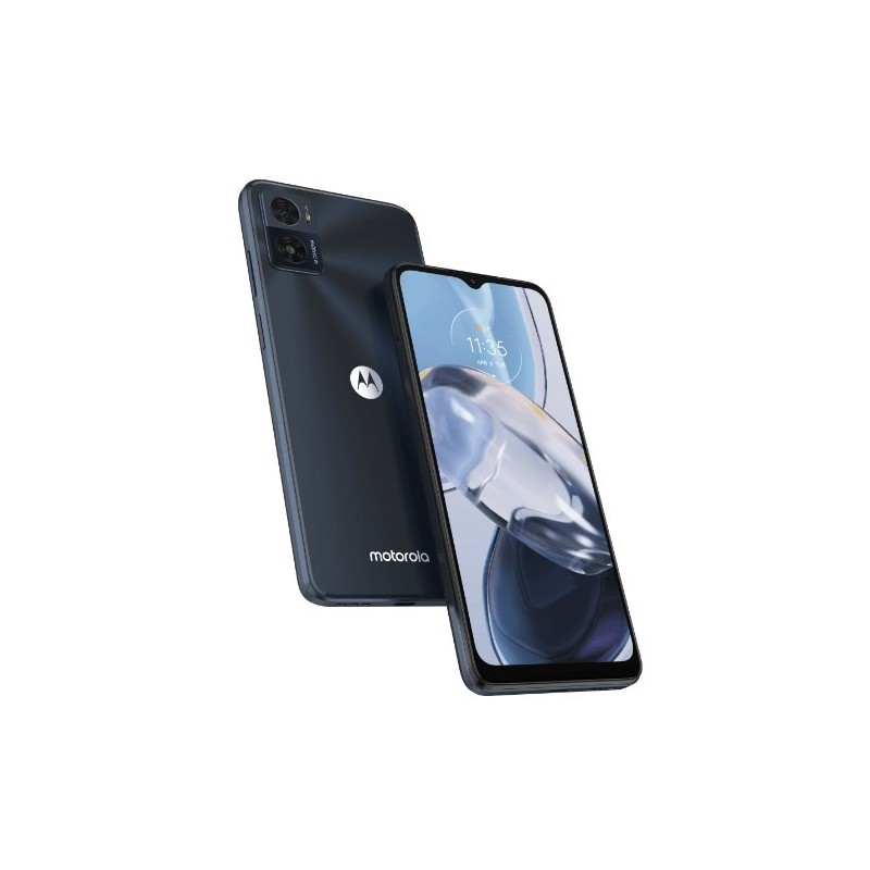 Motorola moto e22 16,5 cm (6.5") Hybrid Dual SIM Android 12 4G USB Type-C 3 GB 32 GB 4020 mAh Czarny Motorola moto e22 16,5 cm (6.5") Hybrid Dual SIM Android 12 4G USB Type-C 3 GB 32 GB 4020 mAh Czarny
