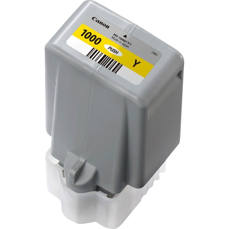 Tusz Canon 0549C001 PFI-1000Y 80 ml Żółty Tusz Canon 0549C001 PFI-1000Y 80 ml Żółty