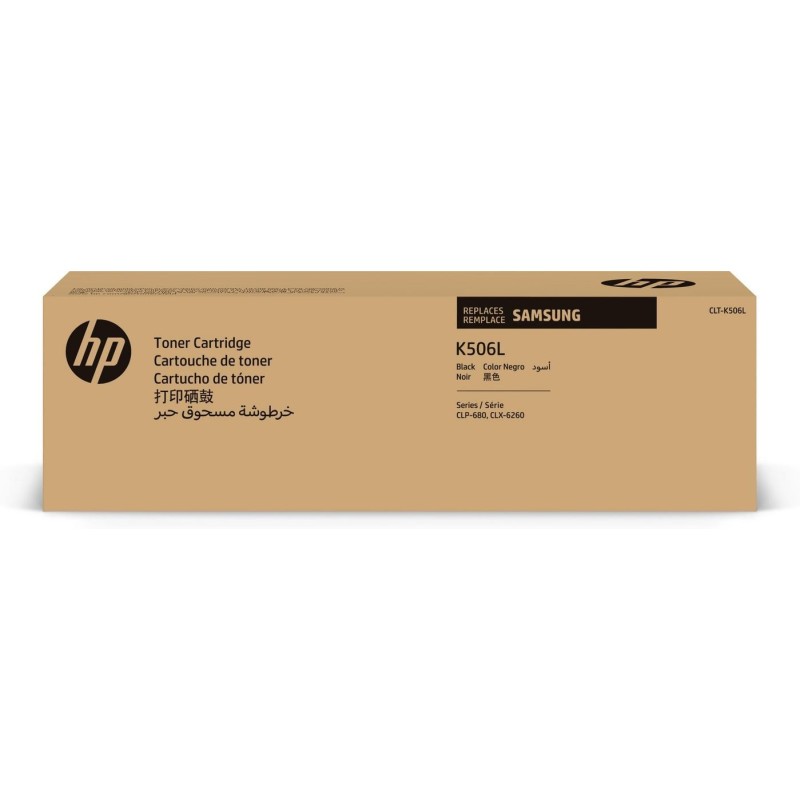 Samsung Oryginalny czarny toner o wysokiej wydajności HP CLT-K506L Samsung Oryginalny czarny toner o wysokiej wydajności HP CLT-K506L