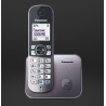 Panasonic KX-TG6811 Telefon w systemie DECT Nazwa i identyfikacja dzwoniącego Czarny