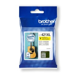 Brother LC421XLY nabój z tuszem 1 szt. Oryginalny Żółty