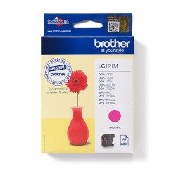 Brother LC-121M nabój z tuszem 1 szt. Oryginalny Purpurowy