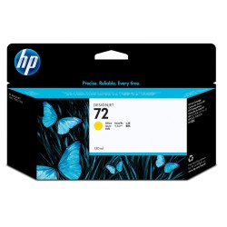 HP Żółty wkład atramentowy 72 DesignJet 130 ml