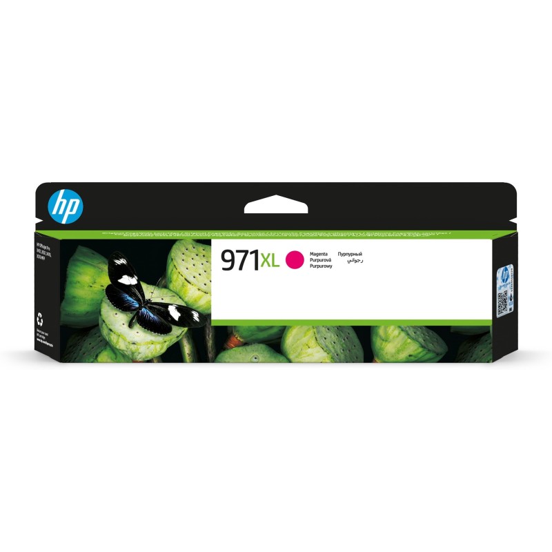 HP 971XL oryginalny wkład atramentowy purpurowy XL HP 971XL oryginalny wkład atramentowy purpurowy XL