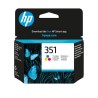 HP 351 oryginalny wkład atramentowy trójkolorowy