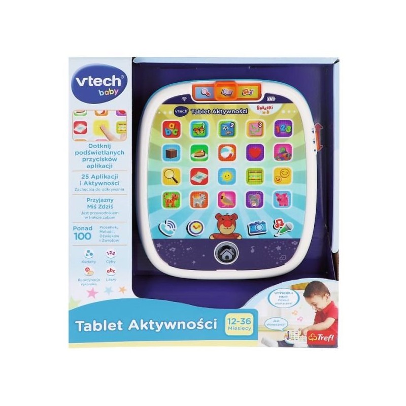 Tablet Aktywności - Bobaski i Miś VTECH 61560