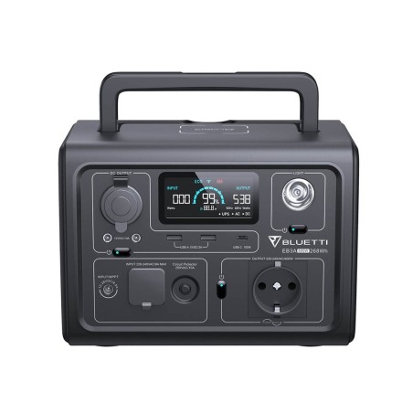 PowerOak Przenośna Elektrownia EB3A 268Wh z 600W AC