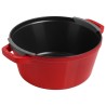 Staub La Cocotte Okrągły Żeliwo Naczynie do pieczenia - ZESTAW 3 SZTUK