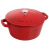 Staub La Cocotte Okrągły Żeliwo Naczynie do pieczenia - ZESTAW 3 SZTUK