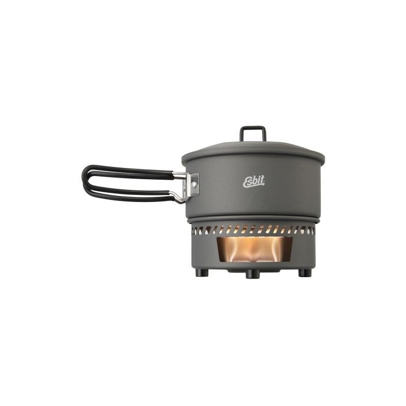 Zestaw do gotowania Esbit Solid Fuel Cookset 1000 Zestaw do gotowania Esbit Solid Fuel Cookset 1000
