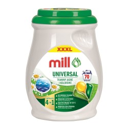 MILL PROFESSIONAL Kapsułki 3k. do prania uniwer. 70szt (opak.zb 4 szt.)