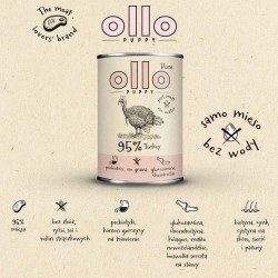 Ollo Puppy Pure Indyk 850g
