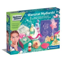 Clementoni Naukowa zabawa. Warsztat mydlarski Mydełka 50888