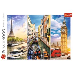 Trefl 45009 puzzle Puzzle układanka 4000 szt. Miast