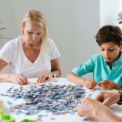 Trefl 45009 puzzle Puzzle układanka 4000 szt. Miast