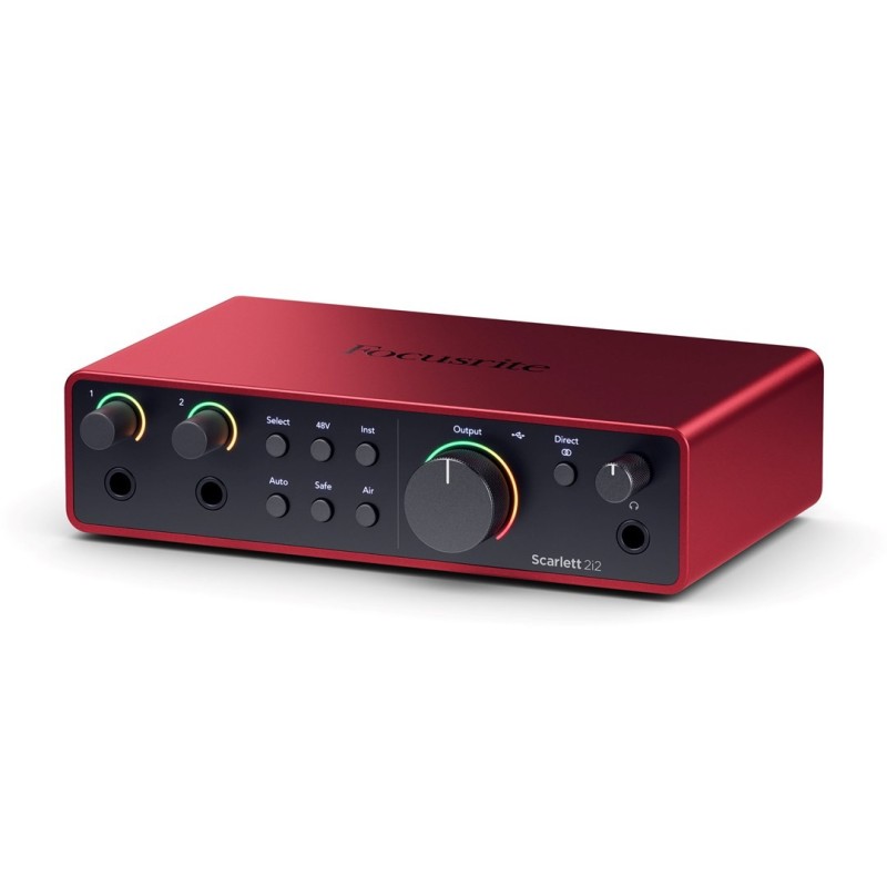Focusrite Scarlett 2i2 USB-C 4th Gen - Interfejs Audio Focusrite Scarlett 2i2 USB-C 4th Gen - Interfejs Audio