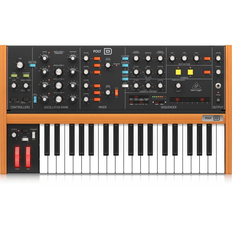 Behringer POLY D Syntezator analogowy Behringer POLY D Syntezator analogowy