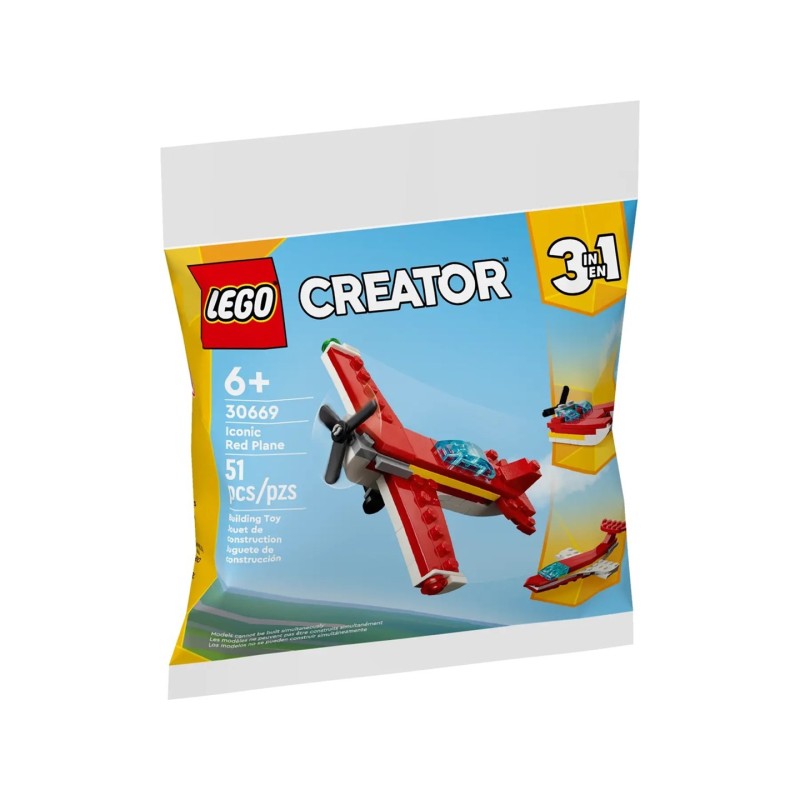 LEGO Creator 30669 Kultowy czerwony samolot LEGO Creator 30669 Kultowy czerwony samolot