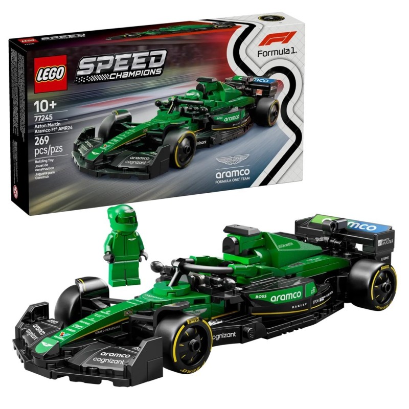 LEGO SPEED CHAMPIONS 77245 Bolid F1 Aston Martin Aramco AMR24 LEGO SPEED CHAMPIONS 77245 Bolid F1 Aston Martin Aramco AMR24