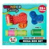 MGA Entertainment Wonder Factory Never Dry Dough Mega Box Set Ciasto do modelowania 456 g Wielobarwny 8 szt.