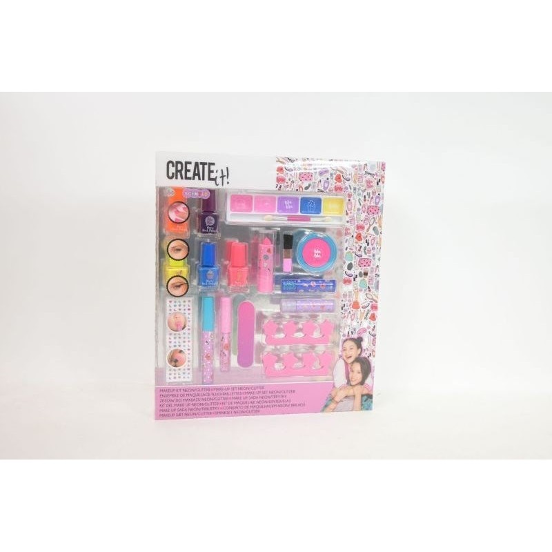 CREATE IT! make-up box neon/glitters 84511