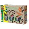 SES Creative Eco dough mega set Ciasto do modelowania Niebieski, Brązowy, Zielony, Pomarańczowy, Fioletowy, Czerwony, Żółty