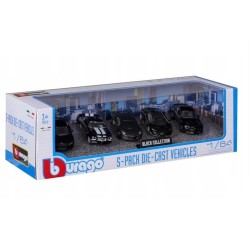 BBU 1:64 BBurago 5-pak BlackCollection 59150BK