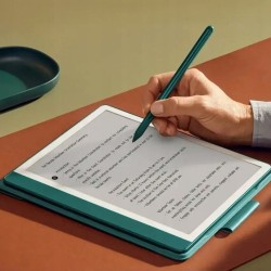 Ebook New Kindle Scribe - 2024 release 10.2” glare-free 64GB Wi-Fi (Without Lockscreen Ads) with Premium Pen Jade