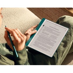 Ebook New Kindle Scribe - 2024 release 10.2” glare-free 64GB Wi-Fi (Without Lockscreen Ads) with Premium Pen Tungsten