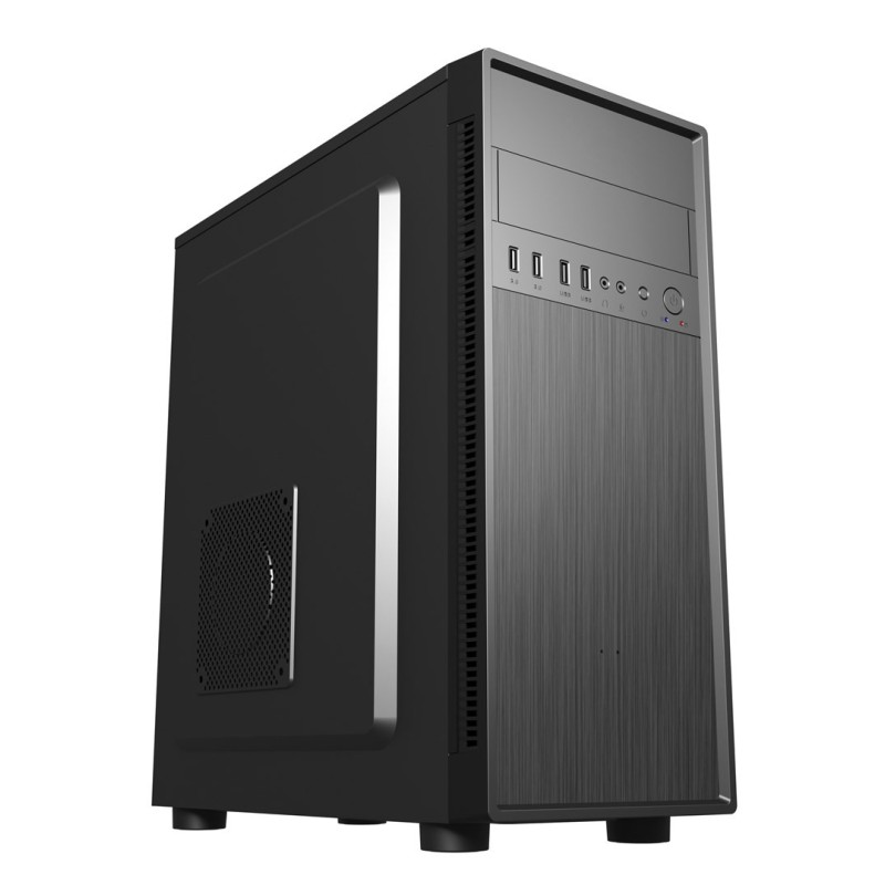 GEMBIRD OBUDOWA FORNAX 160 MIDI-TOWER (2X USB 3.0, 2X USB 2.0, HD AUDIO) CZARNA GEMBIRD OBUDOWA FORNAX 160 MIDI-TOWER (2X USB 3.0, 2X USB 2.0, HD AUDIO) CZARNA