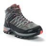 Męskie buty trekkingowe CMP Rigel mid teking shoe WP Asphalt/Syrah, rozmiar 45 (3Q12947-62BN)