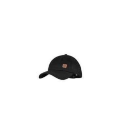 Buff Solid Black Czapka z daszkiem Bawełna, Poliester