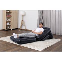 Bestway 75114 / 23 nadmuchiwane krzesło do salonu Czarny