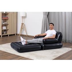 Bestway 75114 / 23 nadmuchiwane krzesło do salonu Czarny